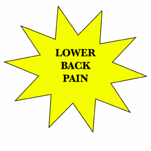 Lower back pain