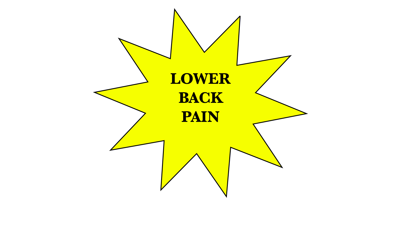 Lower back pain